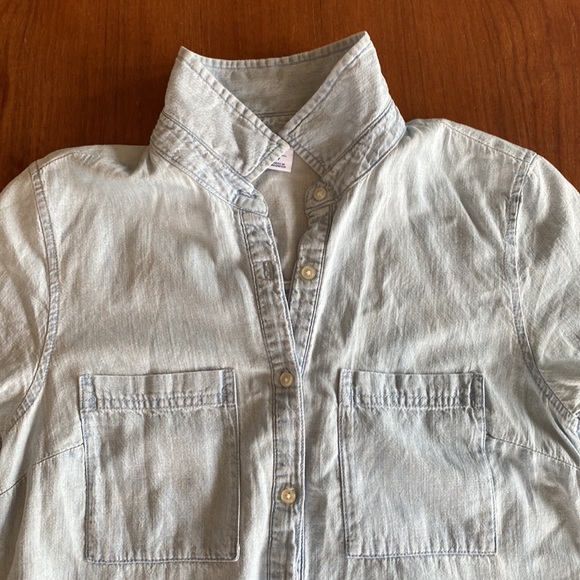 Old navy chambray cotton shirt dress. Excellent condition. Small. - Picture 4 of 6